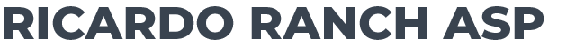 Ricardo Ranch ASP Logo